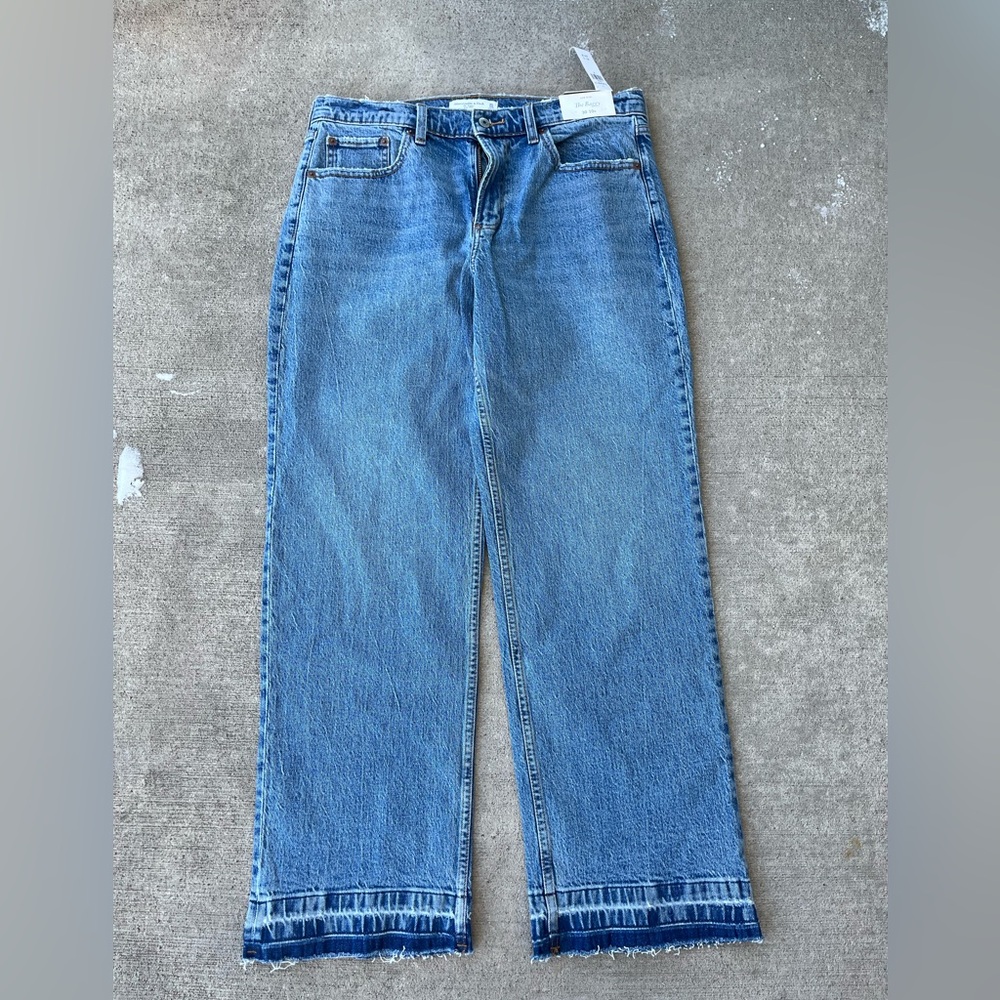 Abercrombie and Fitch denim low rise the baggy jeans NWT